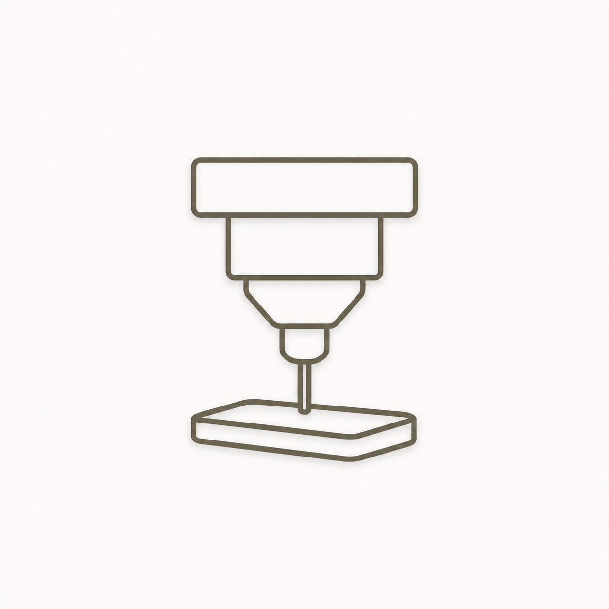 Icon für 3D-Druck und Nachbearbeitung